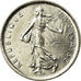 Coin, France, Semeuse, 5 Francs, 1991, Paris, AU(55-58), Nickel Clad