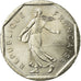 Moeda, França, Semeuse, 2 Francs, 1993, AU(55-58), Níquel, KM:942.2