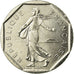 Moeda, França, Semeuse, 2 Francs, 1987, AU(50-53), Níquel, KM:942.1