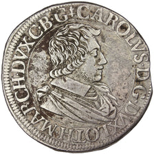 GERMAN STATES, Teston, 1627, Nancy, KM #45, AU(50-53), Silver, Boudeau #1557,...