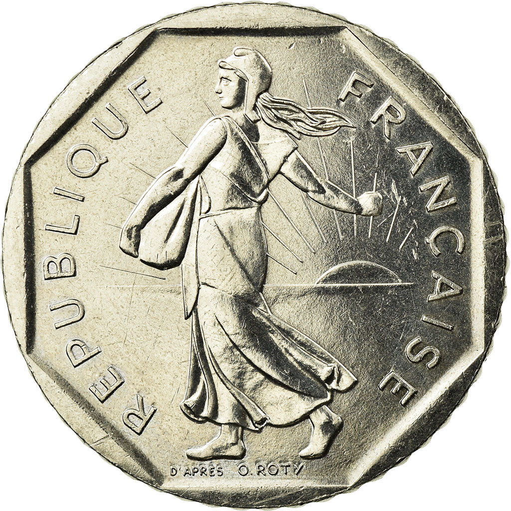 Monnaie, France, Semeuse, 2 Francs, 1990, SUP, Nickel, Gadoury:547, KM:942.1