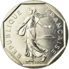 Moneta, Francia, Semeuse, 2 Francs, 1991, SPL-, Nichel, KM:942.2, Gadoury:547