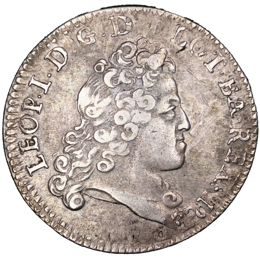 Francia, Teston, 1716, Nancy, BB+, Argento, Boudeau:1578