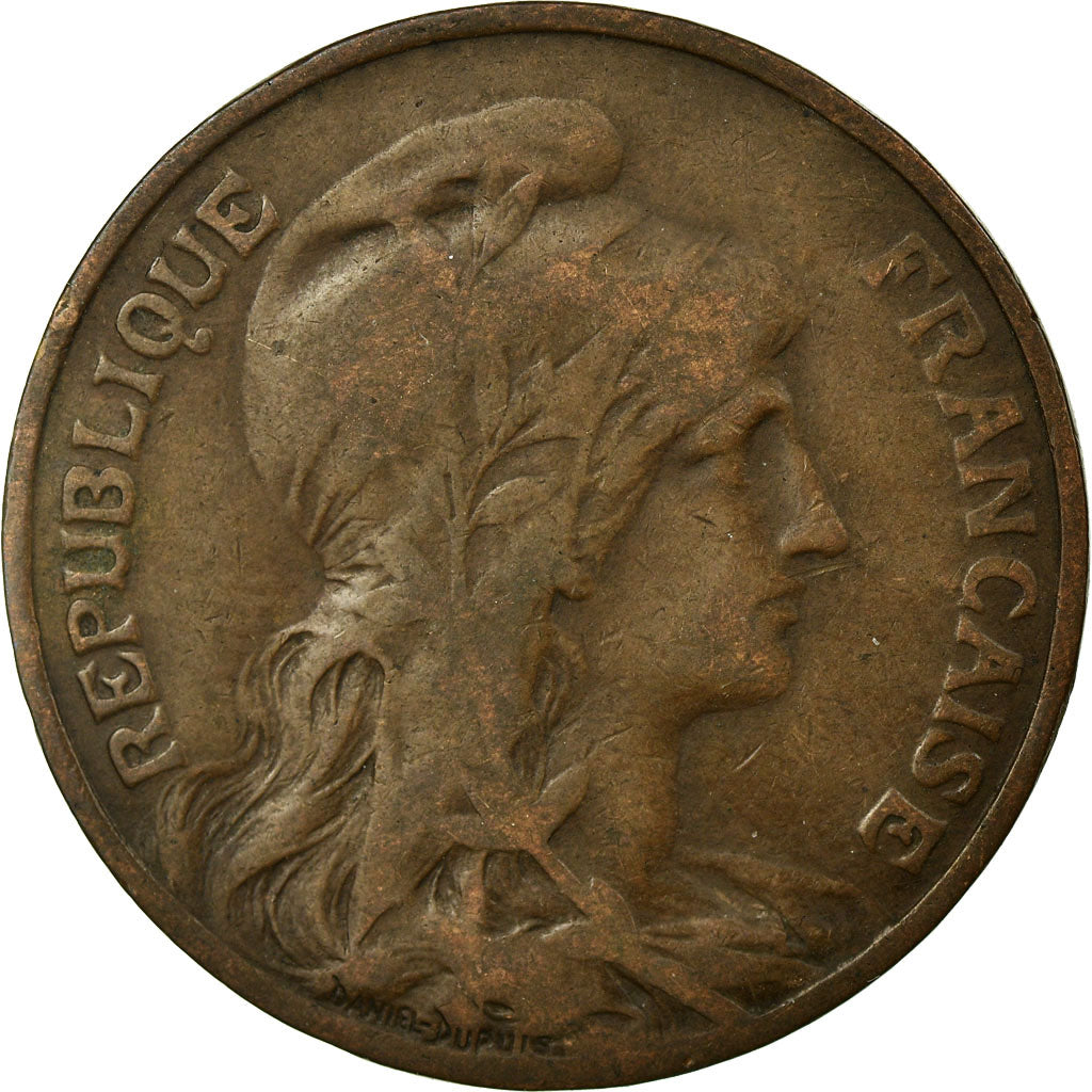Coin, France, Dupuis, 10 Centimes, 1910, Paris, VF(30-35), Bronze, KM:843