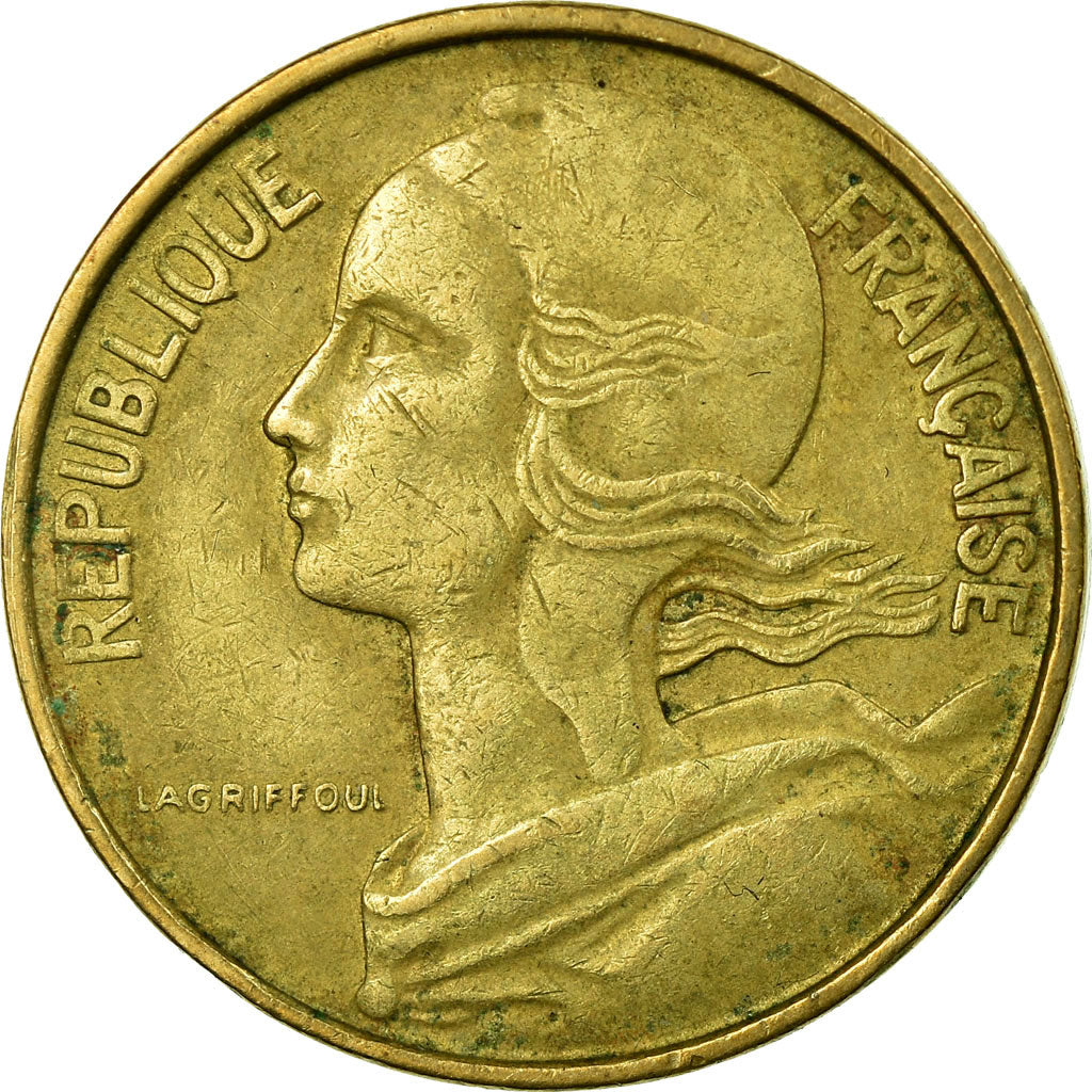 Monnaie, France, Marianne, 10 Centimes, 1966, Paris, TB+, Aluminum-Bronze