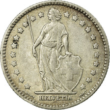 Monnaie, Suisse, Franc, 1909, TTB, Argent, KM:24