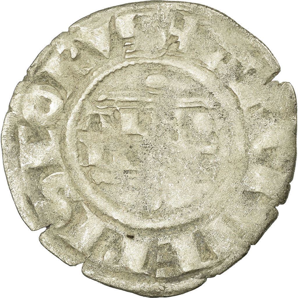 Coin, France, Denarius, Reims, VF(30-35), Silver