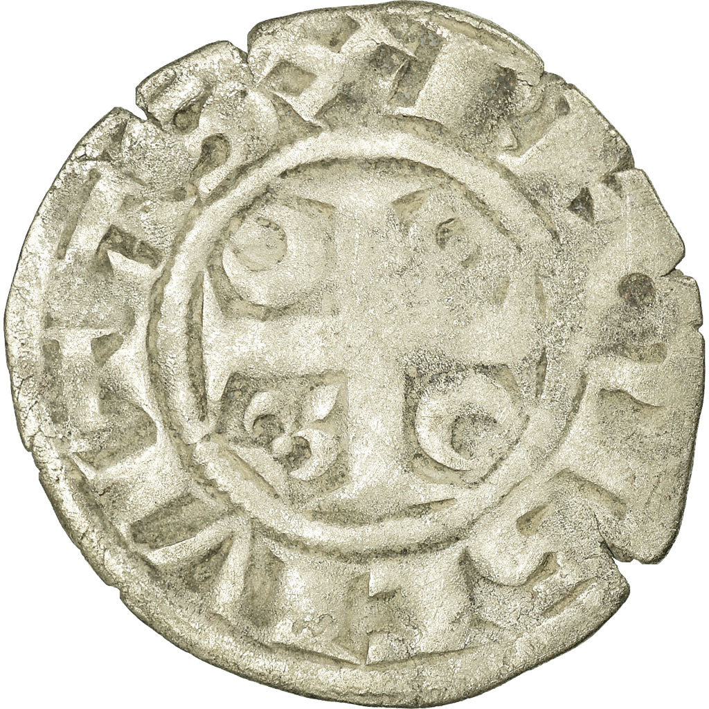 Coin, France, Denarius, Reims, VF(30-35), Silver