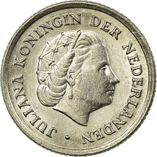 Münze, Niederlande, Juliana, 10 Cents, 1961, SS, Nickel, KM:182