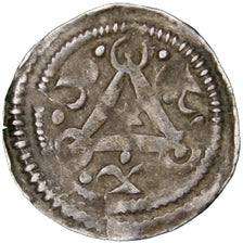 FLANDRE, Ville de Lille, Petit Denier d'Argent ou Maille