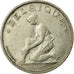 Moneda, Bélgica, Franc, 1934, BC+, Níquel, KM:89