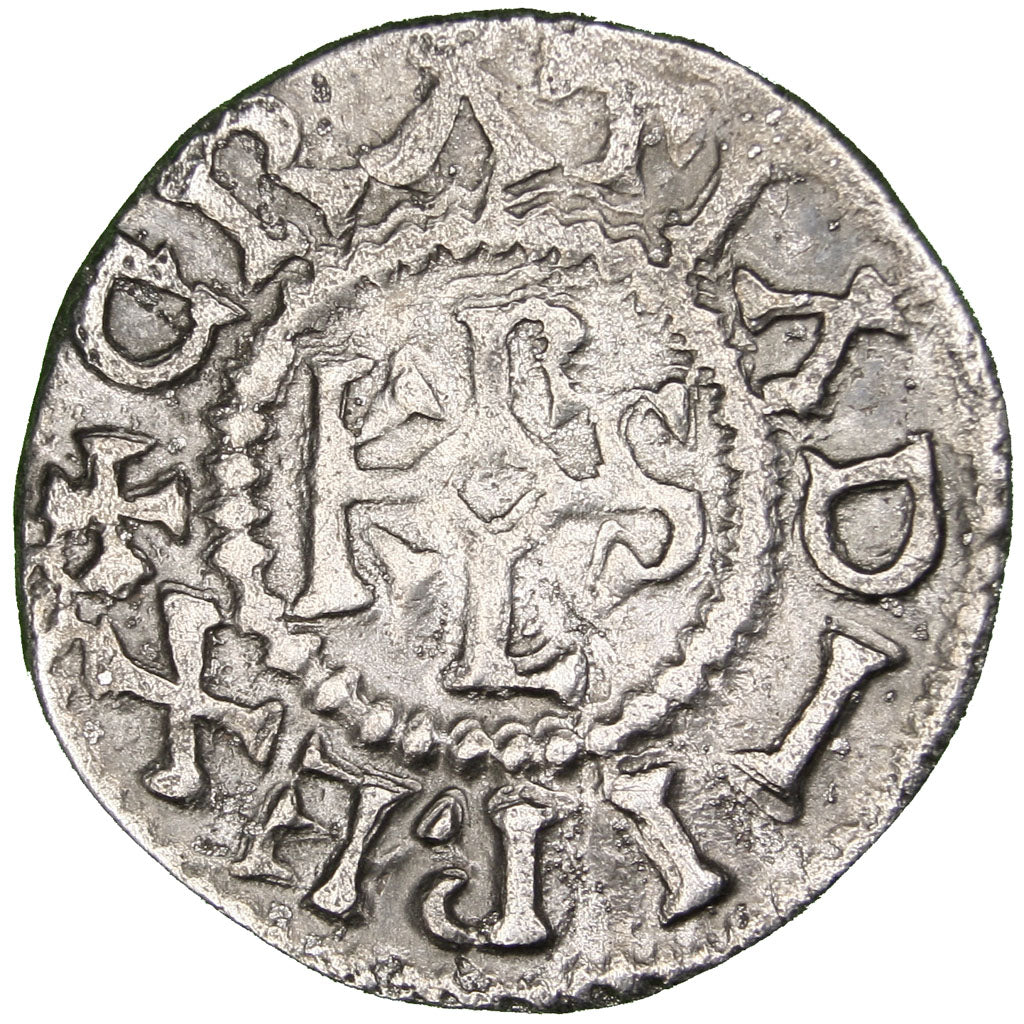 FRANCE, Denarius, Tours, EF(40-45), Silver, Prou #449, 1.49
