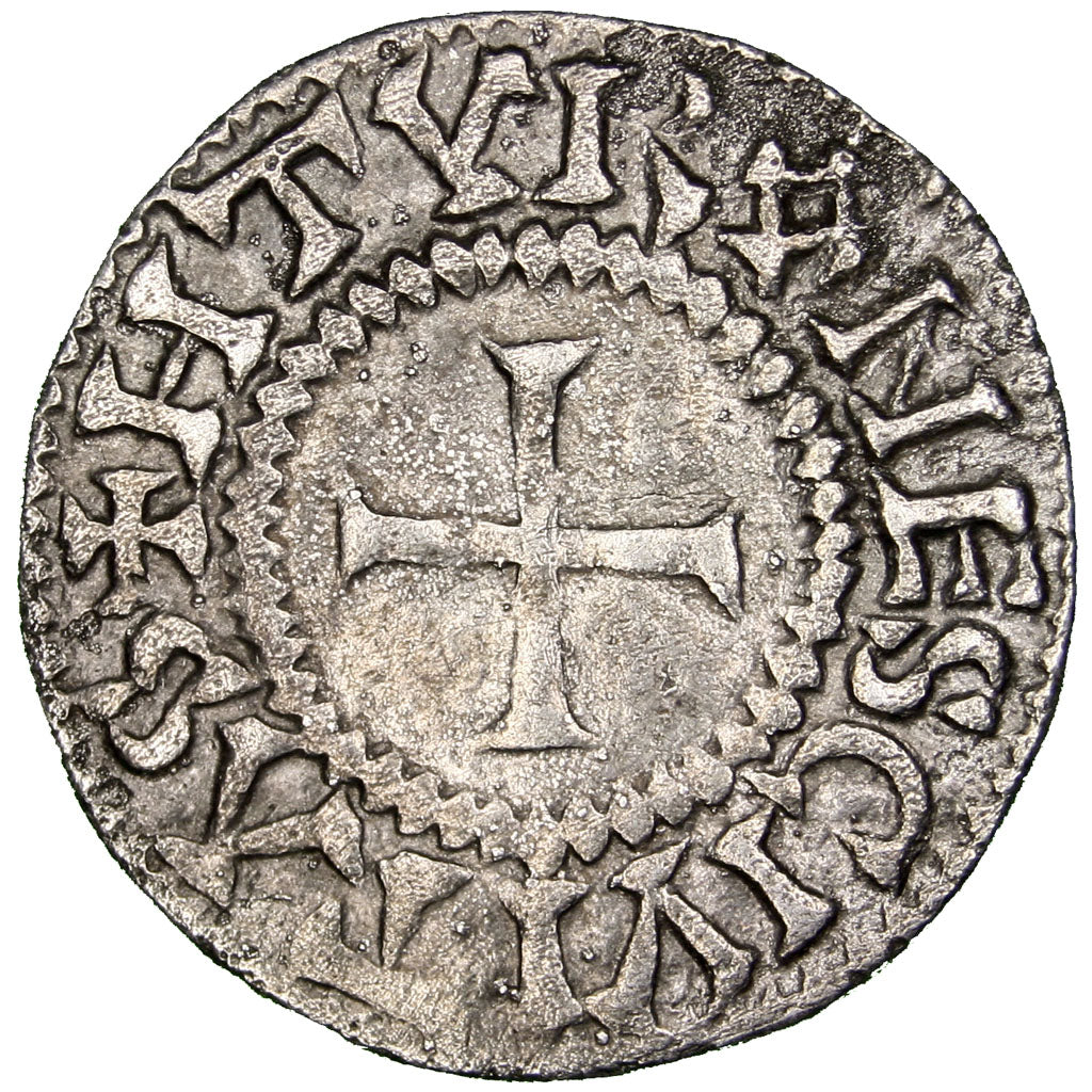 FRANCE, Denarius, Tours, EF(40-45), Silver, Prou #449, 1.49
