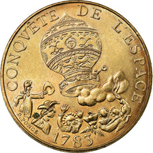 Moeda, França, La conquête, 10 Francs, 1983, AU(50-53), Níquel-Bronze