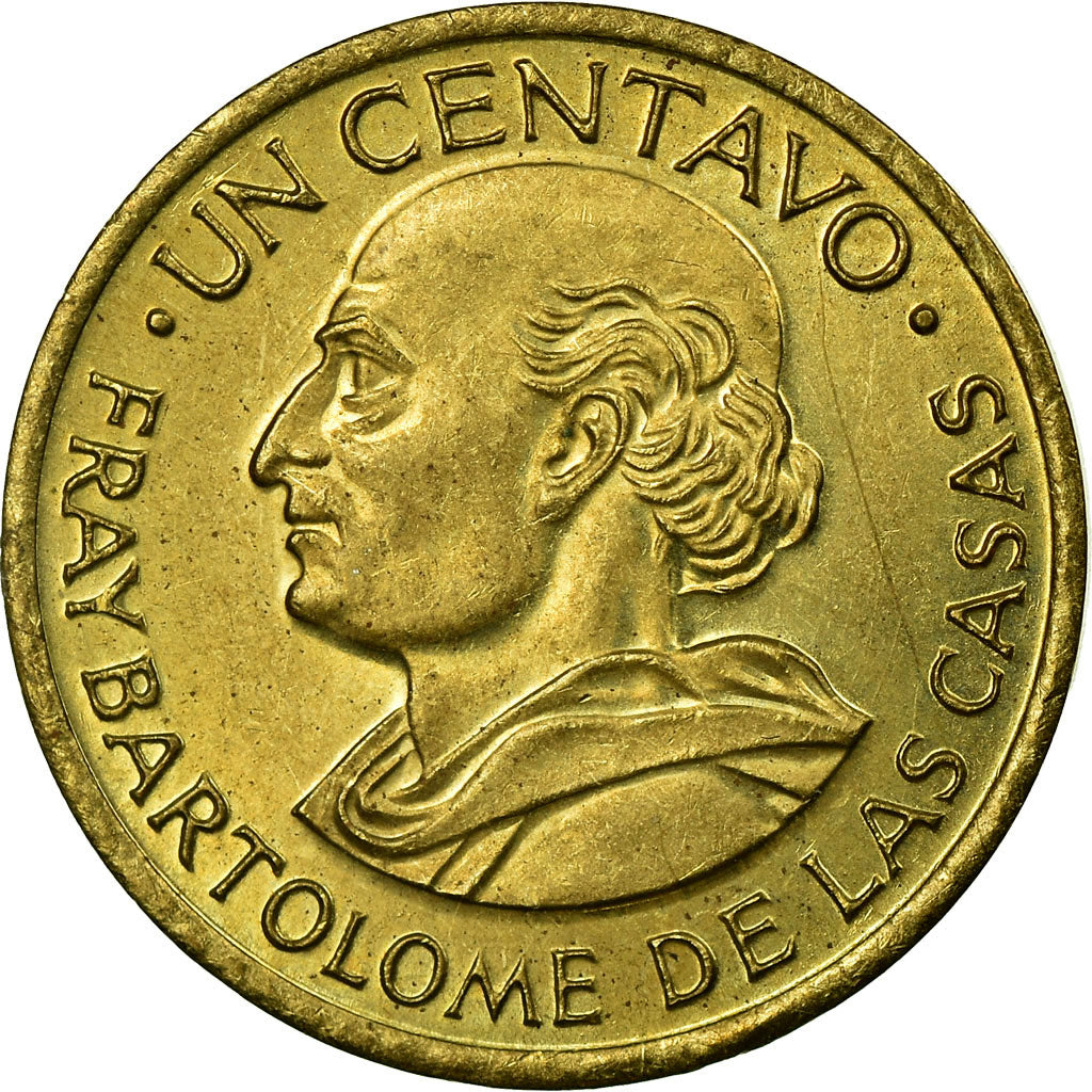 Moeda, Guatemala, Centavo, Un, 1969, MS(60-62), Latão, KM:265