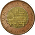 Coin, Czech Republic, 50 Korun, 1993, AU(50-53), Bi-Metallic, KM:1