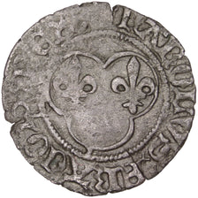 Coin, France, Denier Tournois, Rouen, EF(40-45), Billon, Duplessy:605
