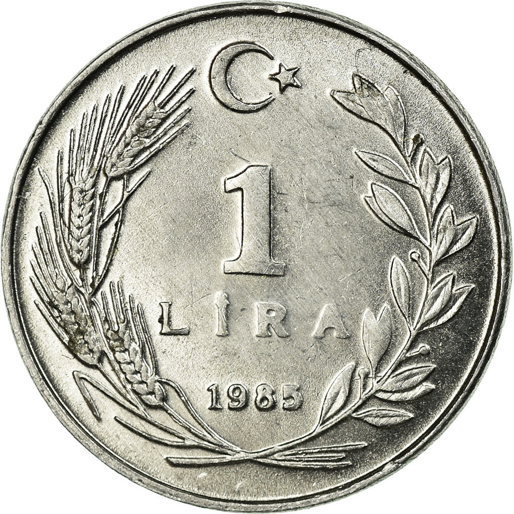 Coin, Turkey, Lira, 1985, AU(50-53), Aluminum, KM:962.2