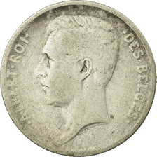 Coin, Belgium, Franc, 1911, F(12-15), Silver, KM:72