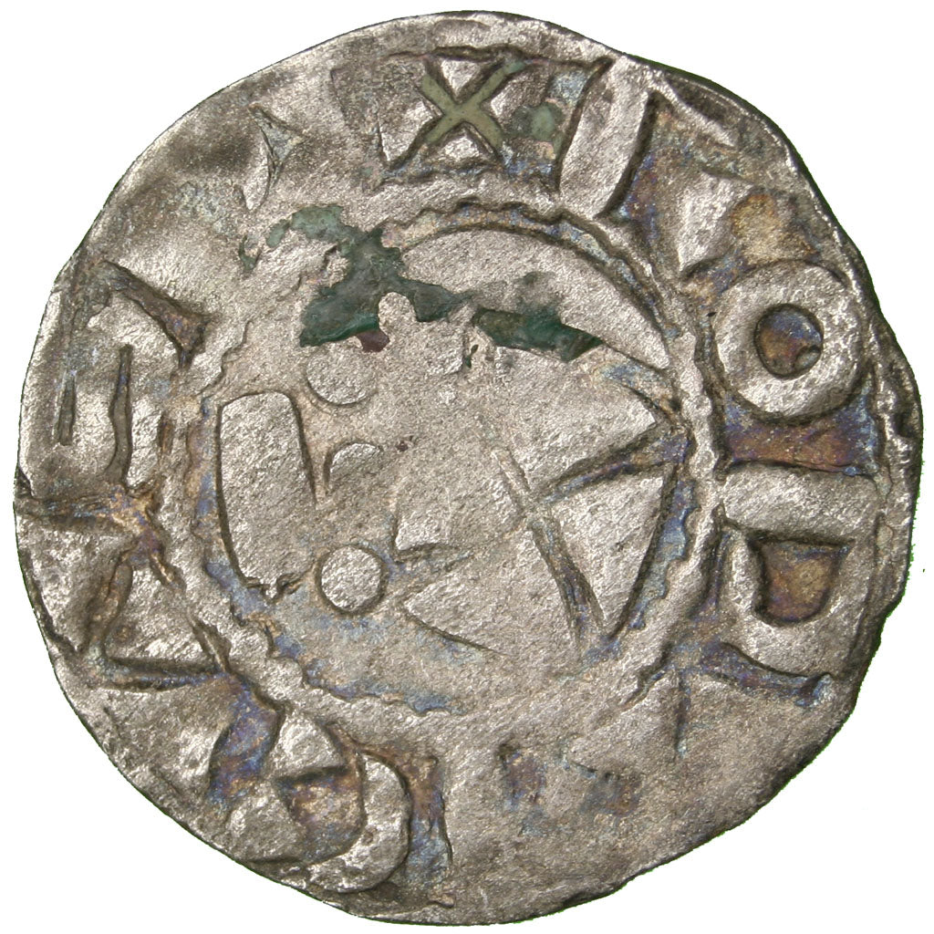FRANCE, Denarius, EF(40-45), Silver, 0.97