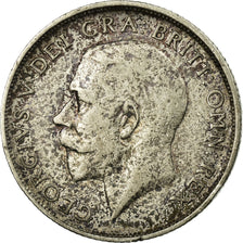 Coin, Great Britain, George V, 6 Pence, 1914, VF(30-35), Silver, KM:815