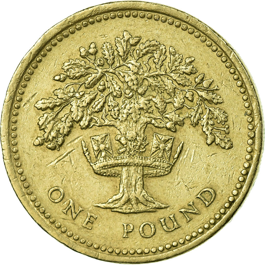 Coin, Great Britain, Elizabeth II, Pound, 1987, VF(30-35), Nickel-brass, KM:948