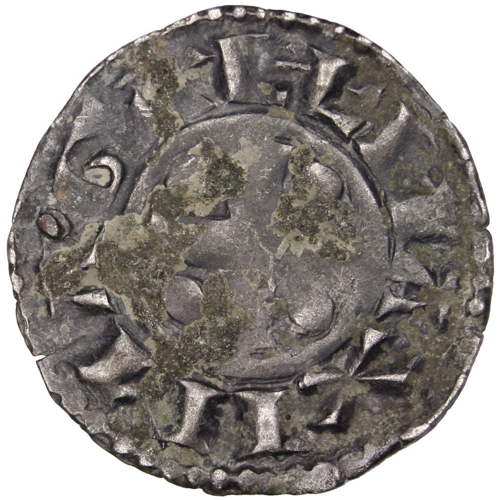 Coin, France, Denarius, Vienne, VF(20-25), Silver, Boudeau:1046