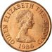 Monnaie, Jersey, Elizabeth II, Penny, 1986, TTB+, Bronze, KM:54
