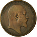 Coin, Great Britain, Edward VII, Penny, 1902, VF(20-25), Bronze, KM:794.2