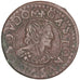 Coin, FRENCH STATES, DOMBES, Double Tournois, 1640, Trévoux, EF(40-45), Copper