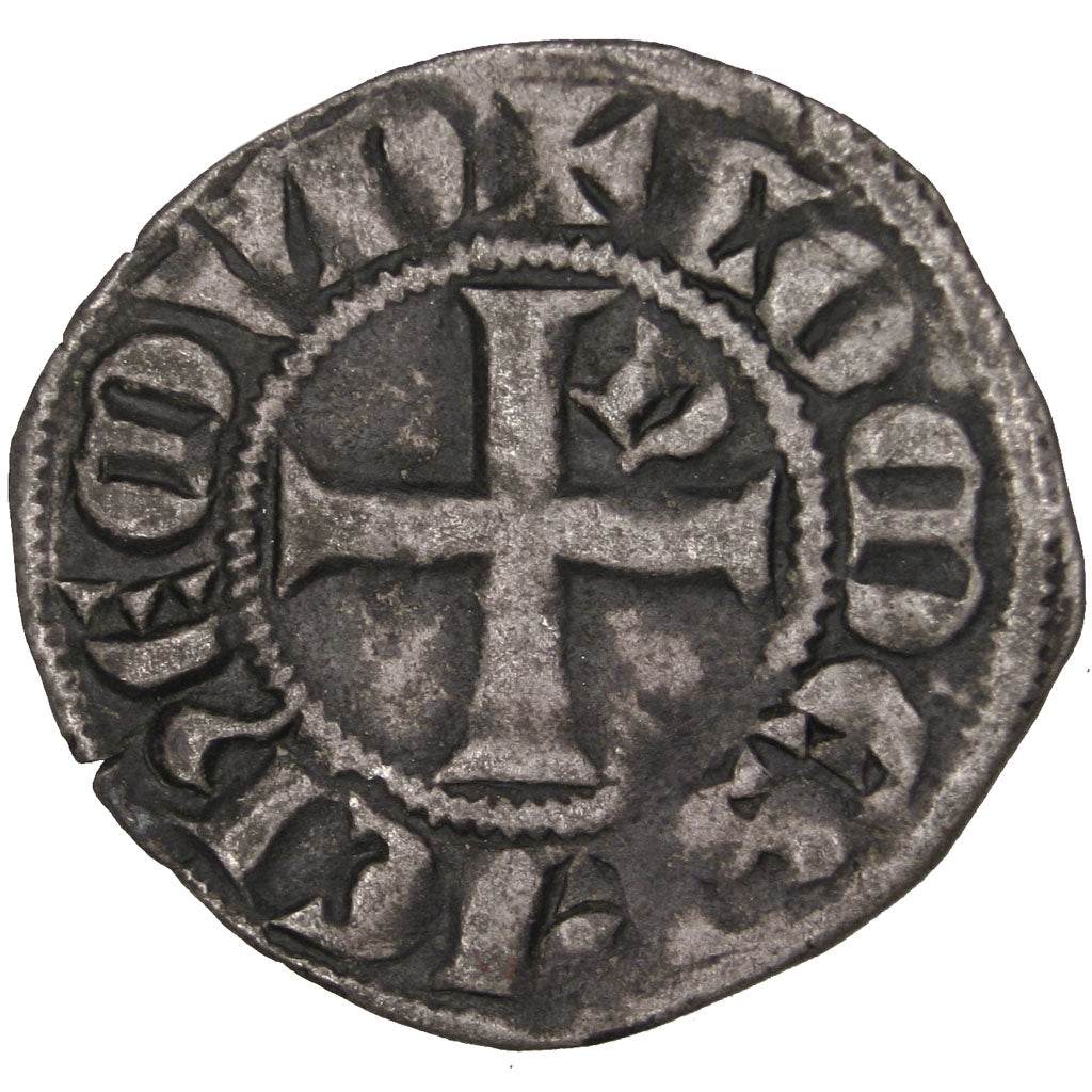 FRANCE, Denarius, Nantes, EF(40-45), Billon, 1.02