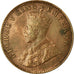 Coin, INDIA-BRITISH, George V, 1/4 Anna, 1936, Bombay, EF(40-45), Bronze, KM:512