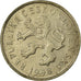 Coin, Czechoslovakia, 2 Koruny, 1948, AU(50-53), Copper-nickel, KM:23