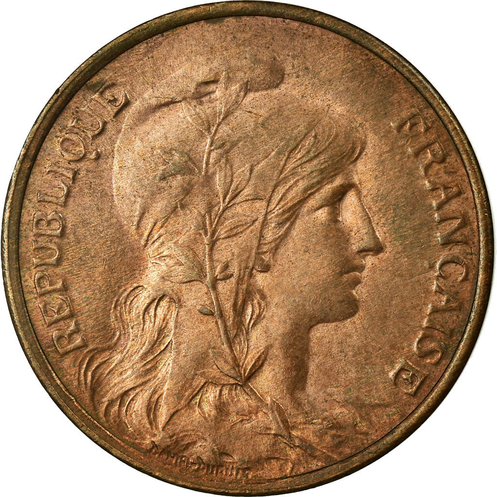 Monnaie, France, Dupuis, 5 Centimes, 1917, Paris, TTB, Bronze, Gadoury:165