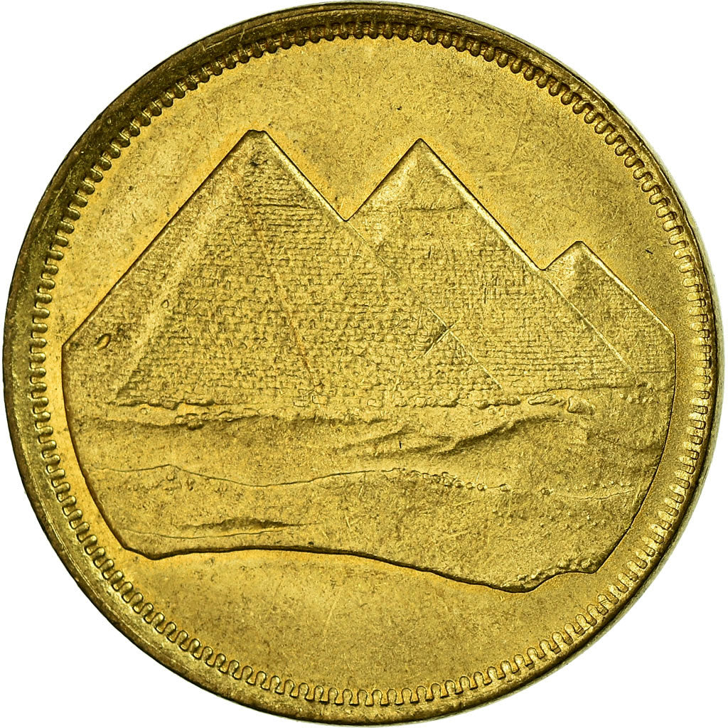 Monnaie, Égypte, 5 Piastres, 1984, TTB+, Aluminum-Bronze, KM:555.2