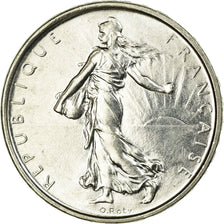 Monnaie, France, Semeuse, 5 Francs, 1962, SUP, Argent, Gadoury:770, KM:926