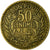 Münze, Tunesien, Anonymous, 50 Centimes, 1921, Paris, SS, Aluminum-Bronze