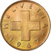 Coin, Switzerland, Rappen, 1967, Bern, AU(55-58), Bronze, KM:46