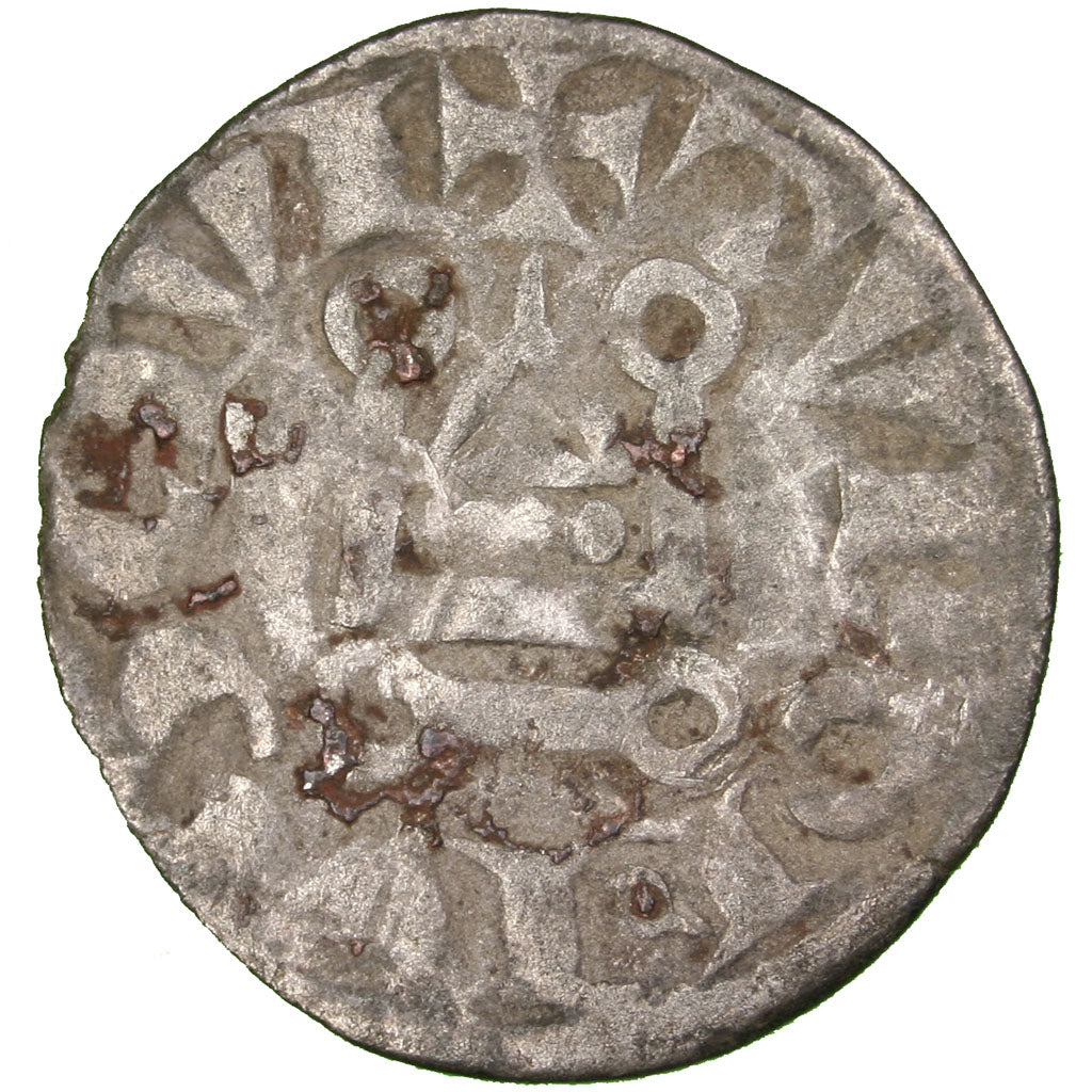 FRANCE, Denarius, VF(20-25), Billon, Duplessy #187, 0.78