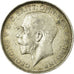 Coin, Great Britain, George V, Florin, Two Shillings, 1916, EF(40-45), Silver
