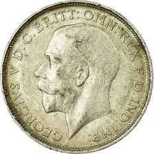 Coin, Great Britain, George V, Florin, Two Shillings, 1916, EF(40-45), Silver
