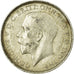 Coin, Great Britain, George V, Florin, Two Shillings, 1916, EF(40-45), Silver