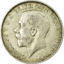 Coin, Great Britain, George V, Florin, Two Shillings, 1916, VF(30-35), Silver