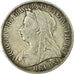 Coin, Great Britain, Victoria, Florin, Two Shillings, 1901, VF(30-35), Silver