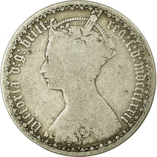 Coin, Great Britain, Victoria, Florin, Two Shillings, 1872, F(12-15), Silver