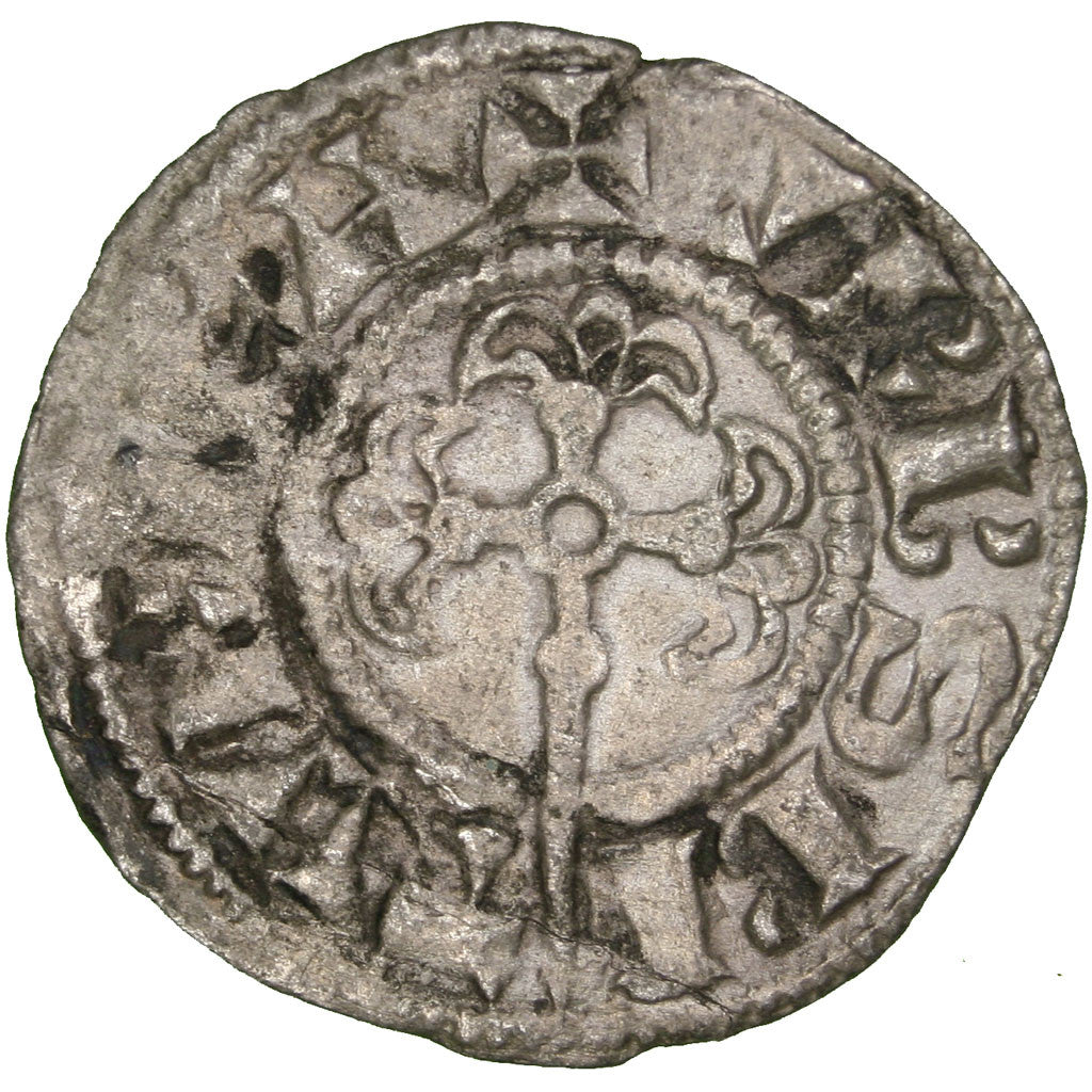 FRANCE, Denarius, Bourges, AU(50-53), Silver, Duplessy #134, 0.87