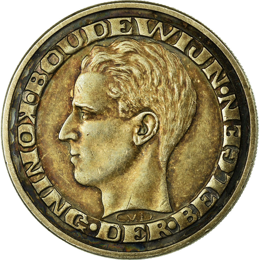 Moneta, Belgio, 50 Francs, 50 Frank, 1958, BB+, Argento, KM:151.1