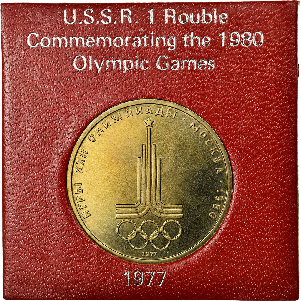 Coin, Russia, Rouble, 1977, MS(65-70), Copper-Nickel-Zinc, KM:144