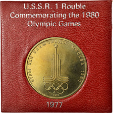 Coin, Russia, Rouble, 1977, MS(65-70), Copper-Nickel-Zinc, KM:144