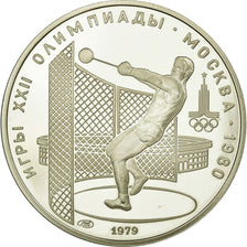 Coin, Russia, 5 Roubles, 1979, Leningrad, MS(63), Silver, KM:167